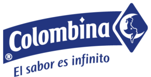 Colombina logo azul